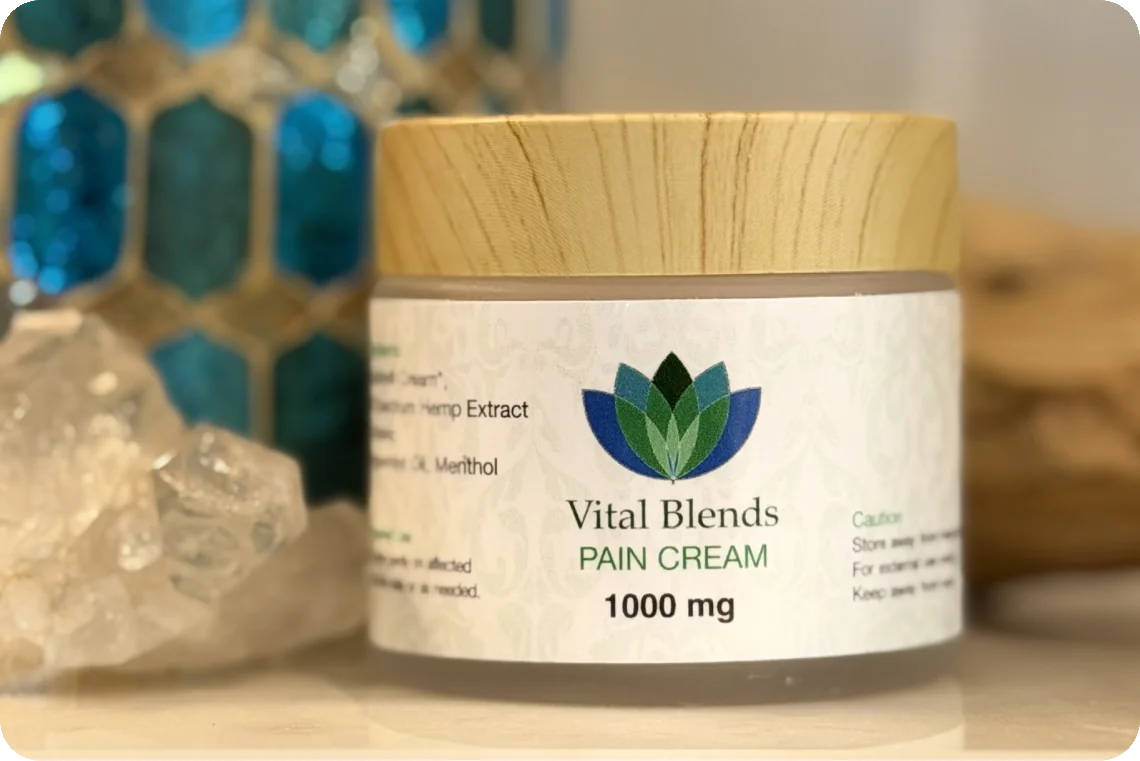 Vital Blends CBD Pain Cream with Celadrin, 1000 mg jar